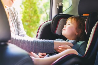 Child in car seat