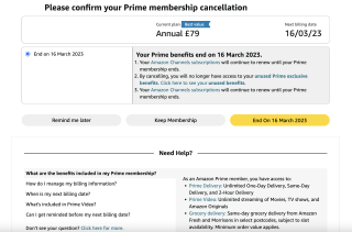 How to cancel  Prime and the best alternatives explained
