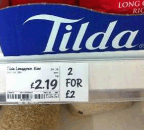 Top ten supermarket price blunders