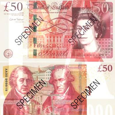 New £50 note goes into circulation