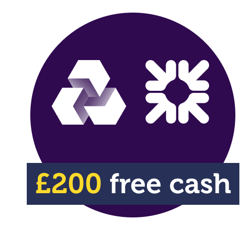 Earn up to £200 free cash each, if in a couple, with the NatWest or RBS Reward account. Read full details on the account here.