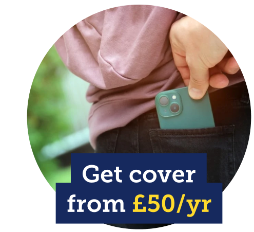 Get mobile phone cover from £50 a year. Link takes you to our Mobile phone insurance guide.